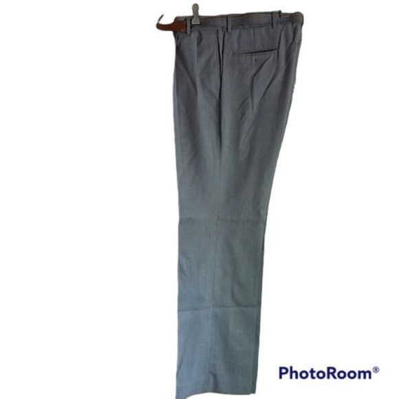 Men's Light Gray Dress Pants Size 34 - Picture 1 of 9